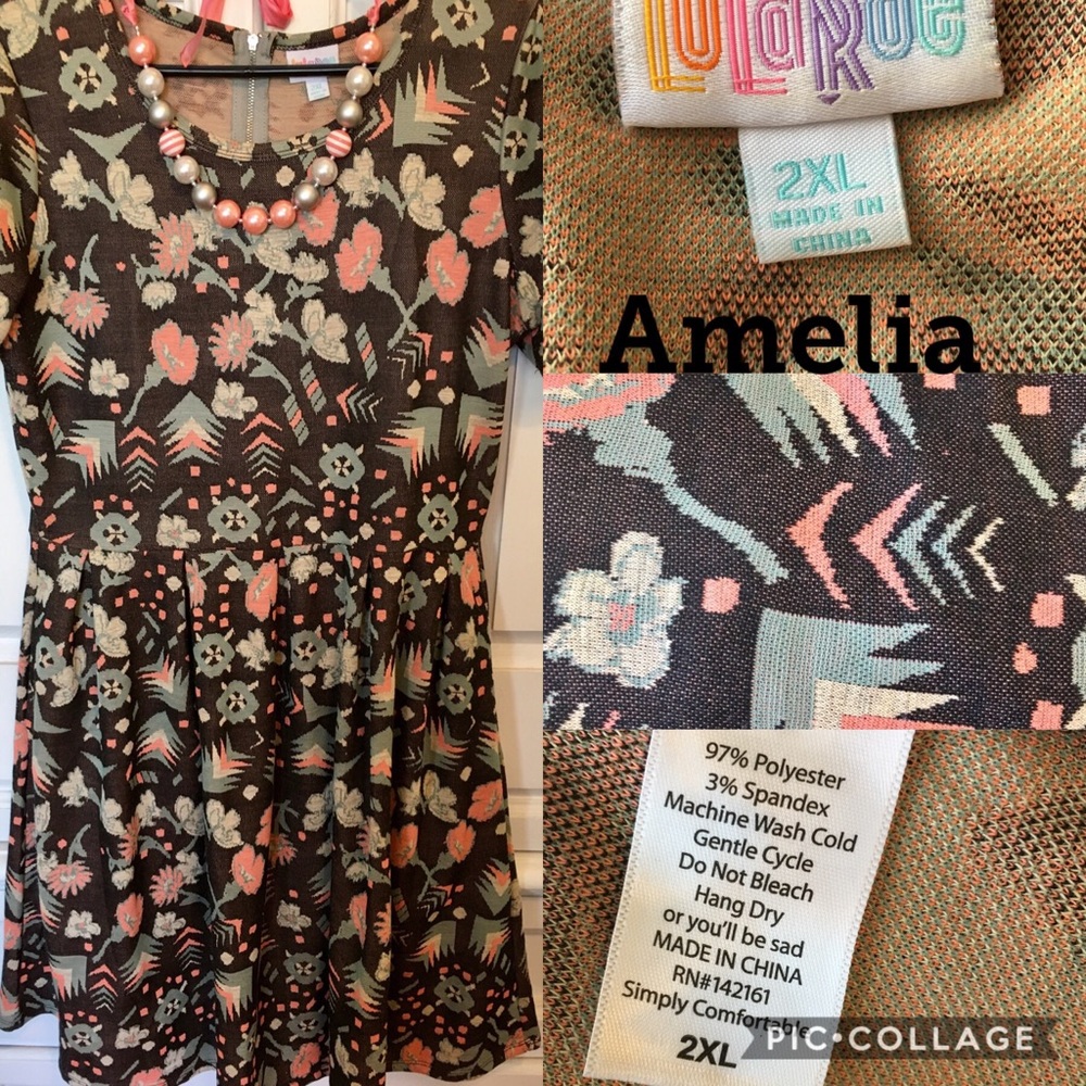 *REDUCED* Lularoe Amelia EUC